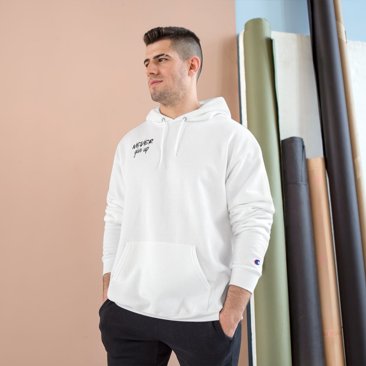 Never Give Up Hoodie
