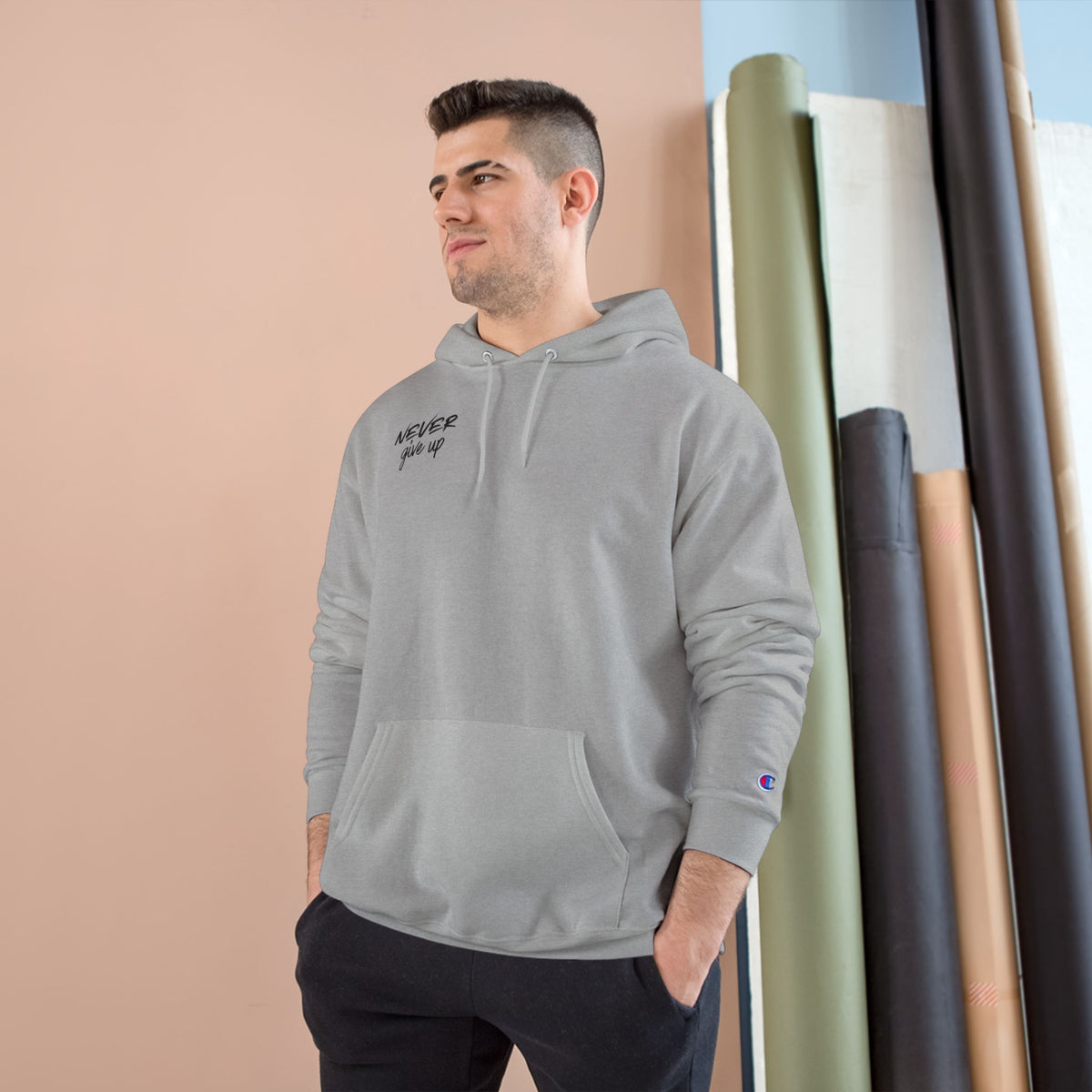 Never Give Up Hoodie