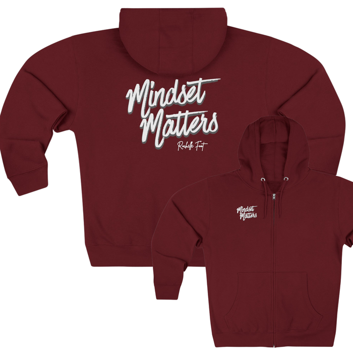 Mindset Matters Zip Up Hoodie
