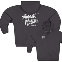 Mindset Matters Zip Up Hoodie