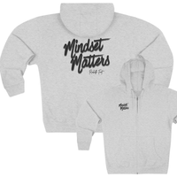 Mindset Matters Zip Up Hoodie