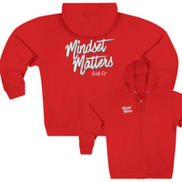 Mindset Matters Zip Up Hoodie